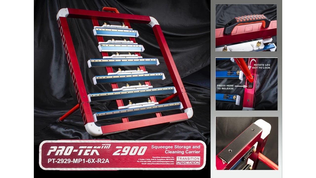 Transition Automation Introduces the ProTEK 2900 Squeegee Storage & Cleaning System at APEX 2026