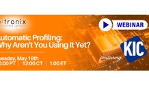 E-tronix to Host Webinar with KIC: “Automatic Profiling: Why Aren’t You Using It Yet?” E-tronix to Host Webinar with KIC: “Automatic Profiling: Why Aren’t You Using It Yet?”