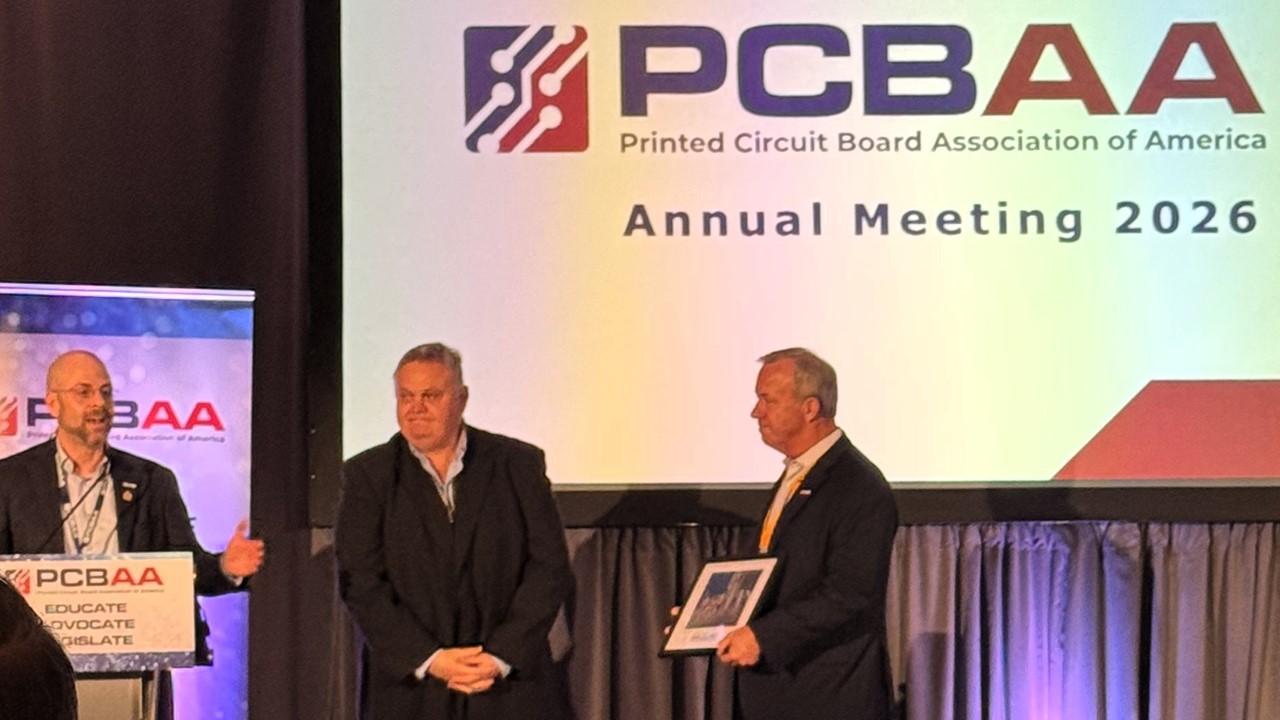 The Test Connection Earns 2026 PCBAA Outstanding Contributor Award