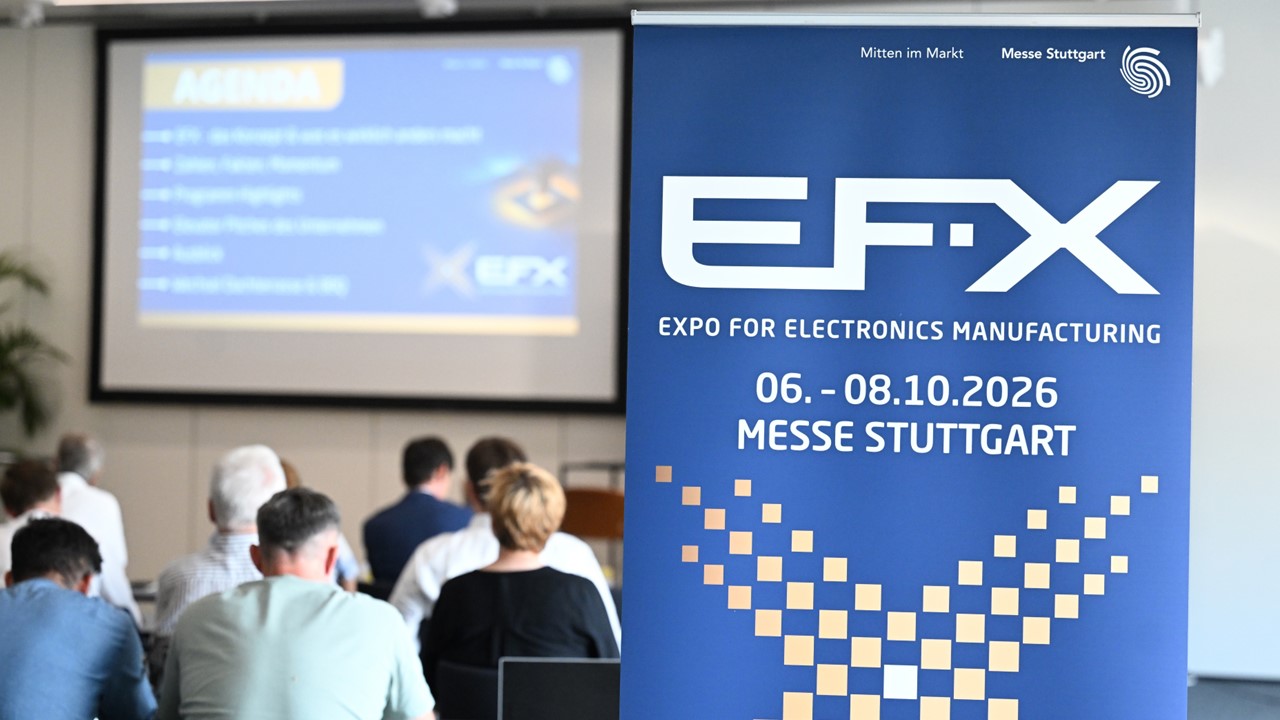 PLUS Insights at EFX (6 – 8 October 2026, Stuttgart): The expert forum from trade journal PLUS will be taking place on the EFX Stage. | Copyright: Franziska Kraufmann / Messe Stuttgart PLUS Insights at EFX (6 – 8 October 2026, Stuttgart): The expert forum from trade journal PLUS will be taking place on the EFX Stage. | Copyright: Franziska Kraufmann / Messe Stuttgart