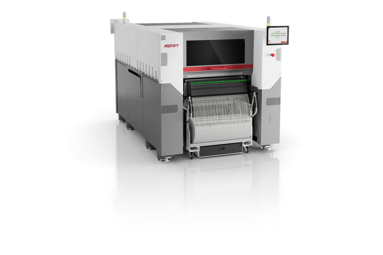 ASMPT.jpeg ASMPT SMT Solutions booth at EFX Expo 2026 showcasing SIPLACE V assembly platform and DEK TQ L stencil printer