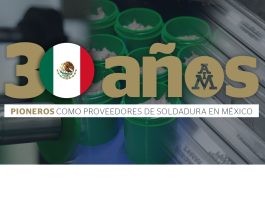 AIM Solder booth at SMTA Guadalajara 2026 celebrating 30 years as Mexico's original solder manufacturer