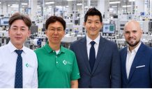 Customer Confidence Earns Koh Young Another Service Excellence Award from Circuits Assembly Koh Young America Service Leadership Team: Danny Han, Roy Kwon, Mitchell Kim, and Ramiro Mora