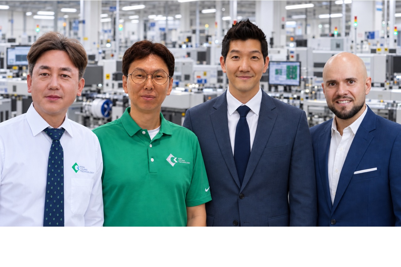 KOH-YOUNG-SEA.jpeg Koh Young America Service Leadership Team: Danny Han, Roy Kwon, Mitchell Kim, and Ramiro Mora