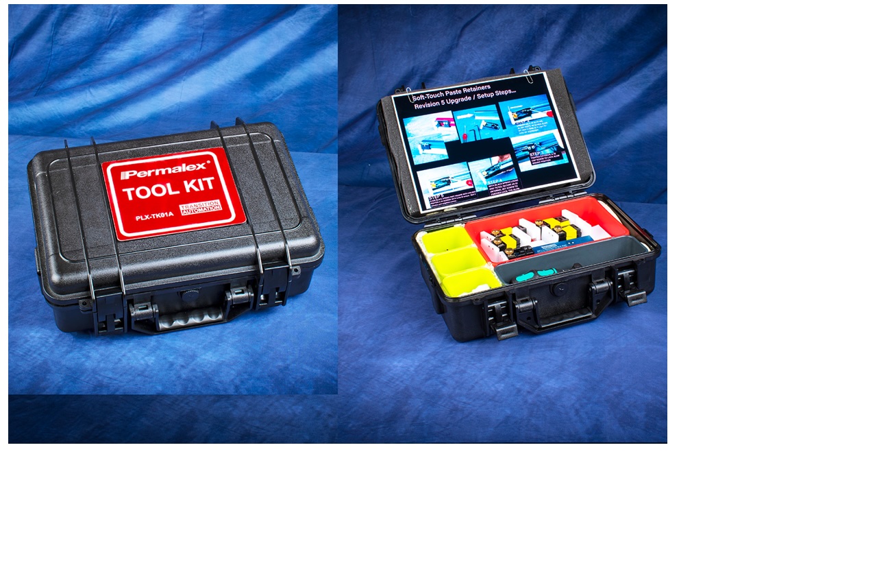 Transition-Automation.jpeg Permalex Tool Kit by Transition Automation containing spare screws, hardware and tools for SMT squeegee assemblies
