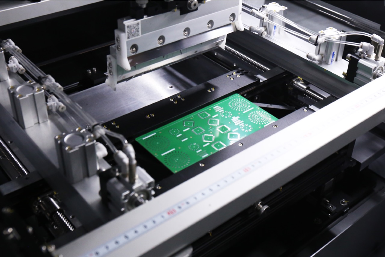 Neoden USA ND450 Automatic Solder Printer displayed at SMTA International 2026 trade show booth 3029