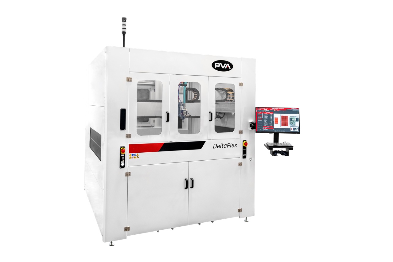 pva-at-the-assembly-show.jpeg PVA DeltaFlex large-format coating and dispensing platform on display at The ASSEMBLY Show 2026