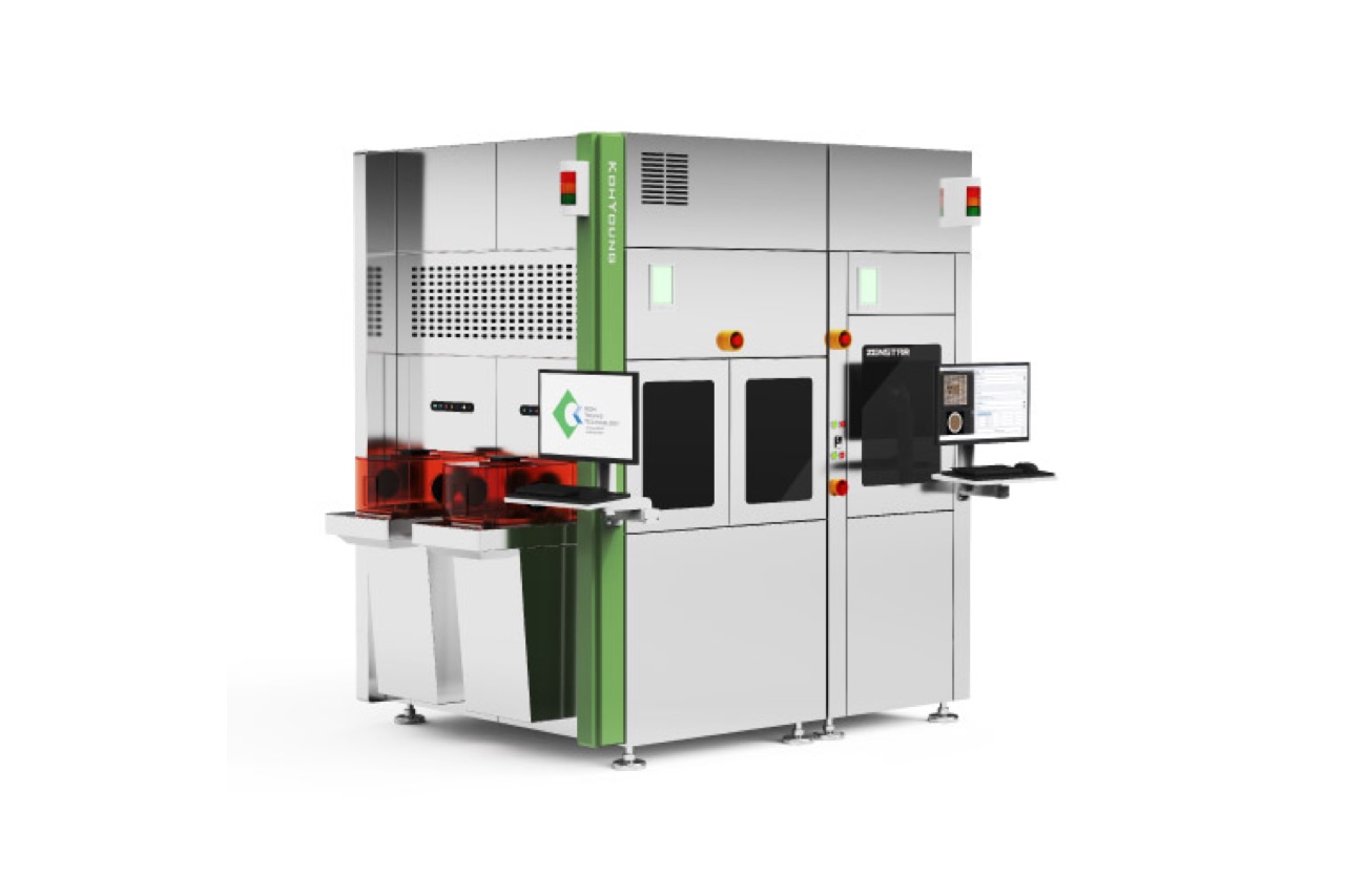 Koh-Young-at-SEMICON-Europa.jpeg Koh Young Meister D+ and ZenStar wafer-level inspection systems on display at SEMICON Europa 2026