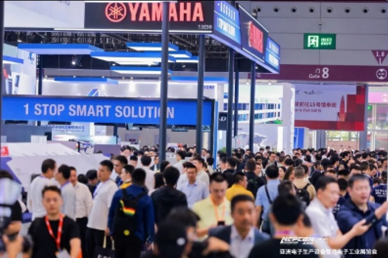 Nepcon.jpg NEPCON ASIA 2026 exhibition hall at Shenzhen World Exhibition and Convention Center with global electronics manufacturing exhibitors