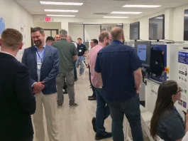 MIRTEC Dallas Sales and Demo Center grand opening ribbon-cutting ceremony in Carrollton, Texas