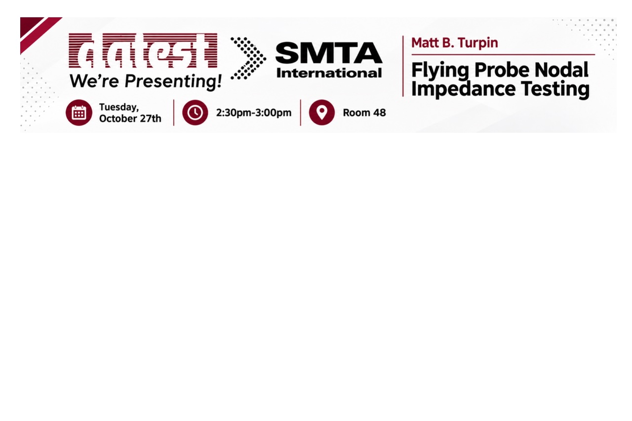 datest-at-smtai.jpeg Flying probe testing system performing nodal impedance testing on a multilayer printed circuit board assembly
