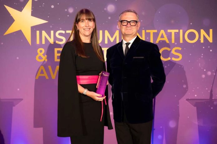 debbie-mcdade-IEEE-Personality-Award.jpeg Debbie McDade, Managing Director of Advanced Rework Technology Ltd, celebrating two honours at the 2026 Electronics Industry Awards