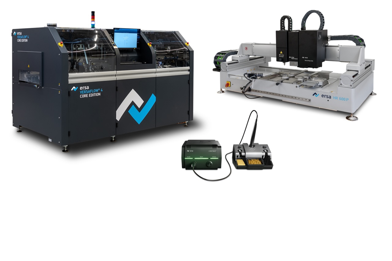 Kurtz Ersa electronics production equipment including soldering and rework systems on display at SMTA International 2026