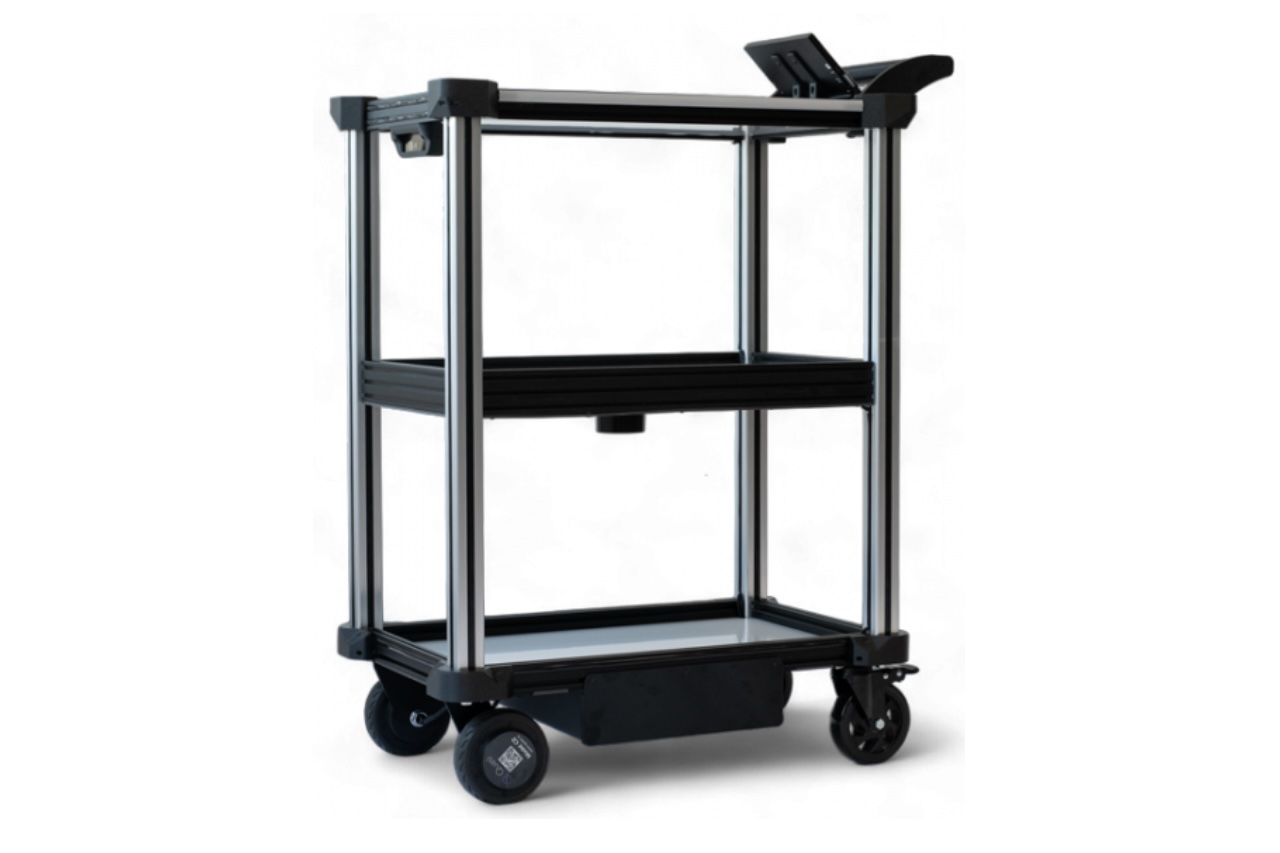 horizon-at-smta-space-coast.jpeg Horizon Sales booth showcasing the Quasi C2 Cart material-handling solution at SMTA Space Coast Expo & Tech Forum