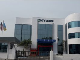 KYZEN's new Southeast Asia Headquarters building and production facility in Penang, Malaysia