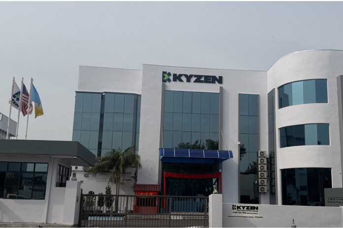 KYZEN's new Southeast Asia Headquarters building and production facility in Penang, Malaysia