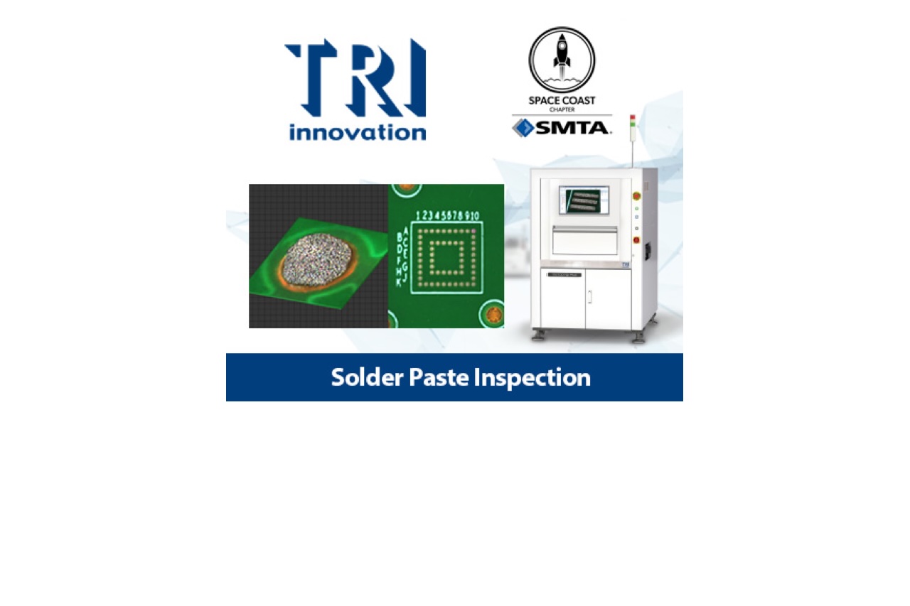 tri-at-smta-space-coast.jpeg TRI test and inspection solutions displayed at SMTA Space Coast Expo 2026, Melbourne Auditorium, Florida