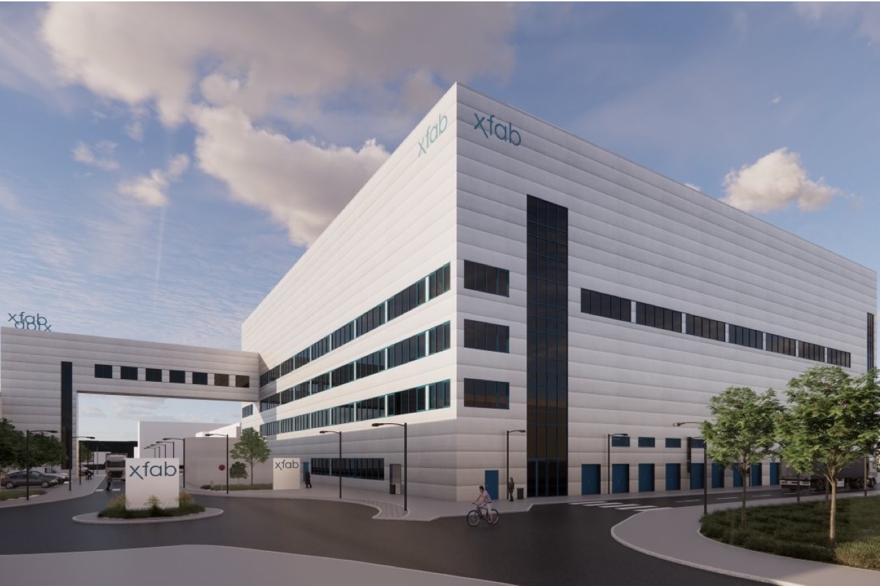 xfab-ground-breaking-rendering.jpeg Groundbreaking ceremony for X-FAB's new cleanroom facility at the Erfurt site in Germany